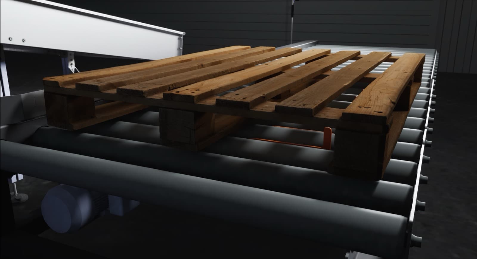 Pallet & roller conveyors — visualisation 6
