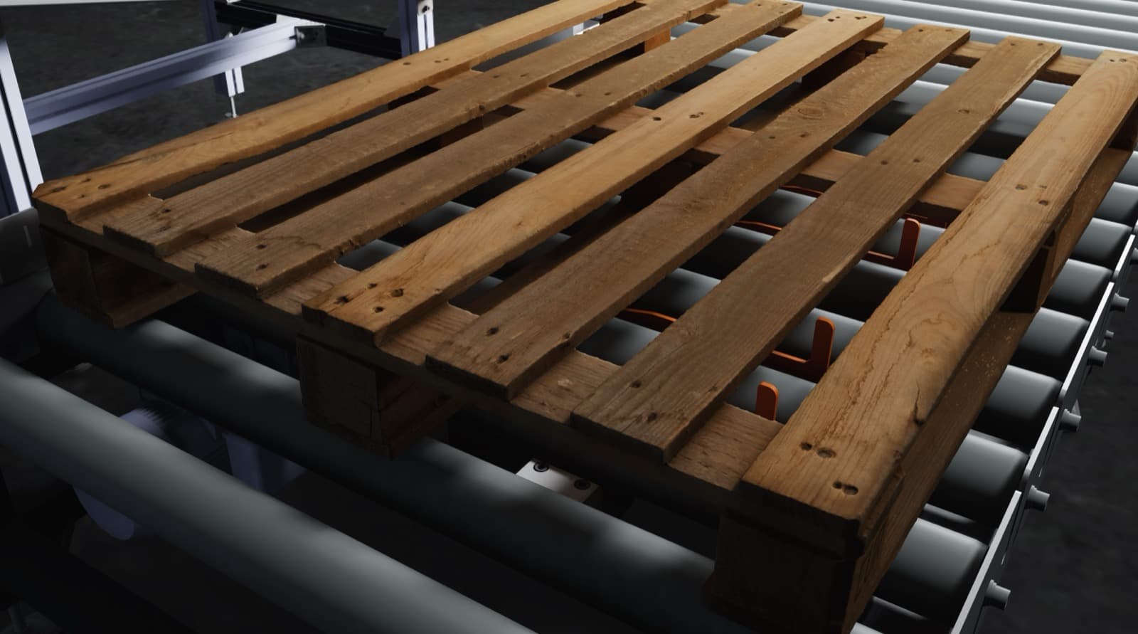 Pallet & roller conveyors — visualisation 7