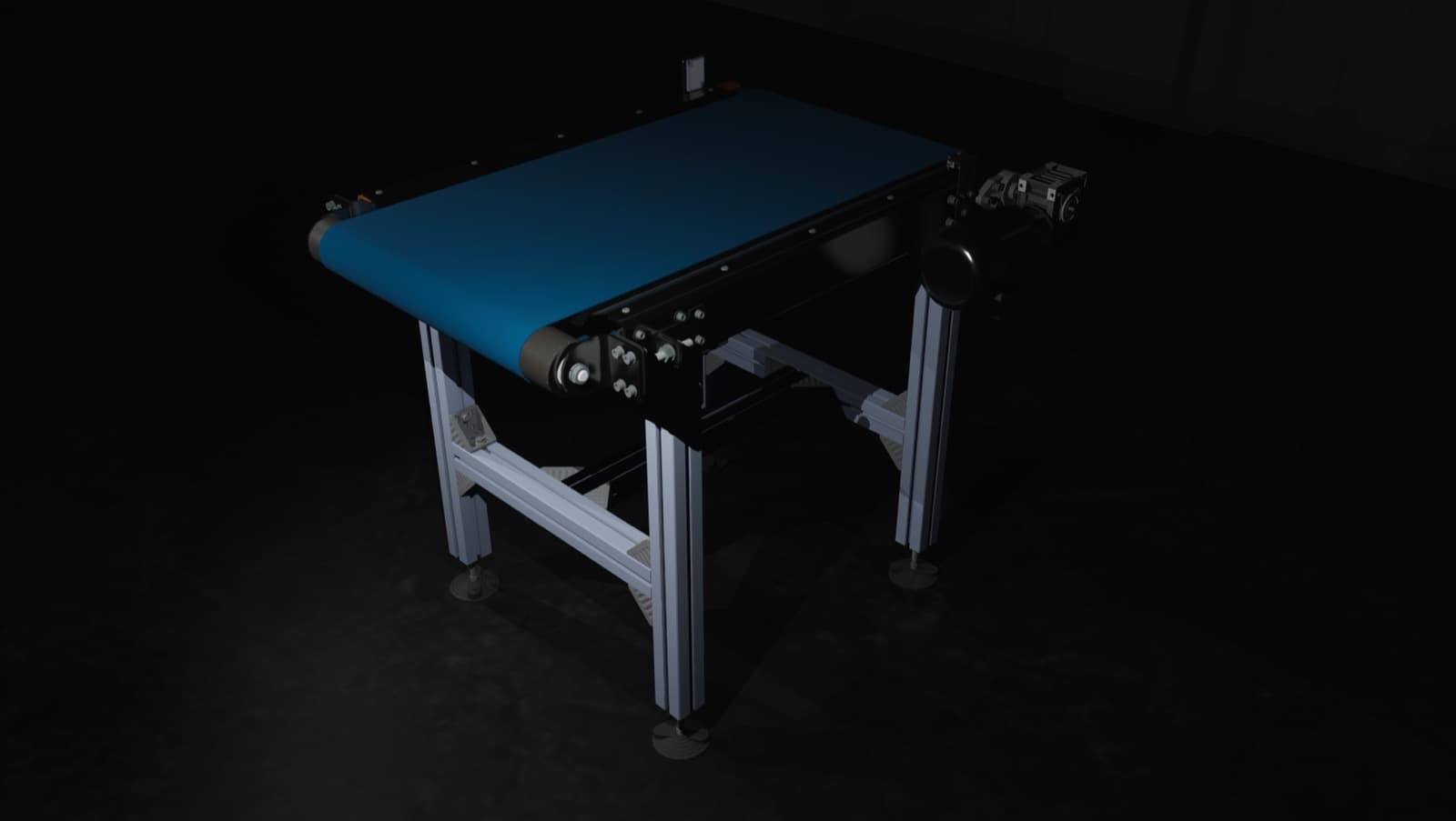 Belt conveyors — visualisation 1