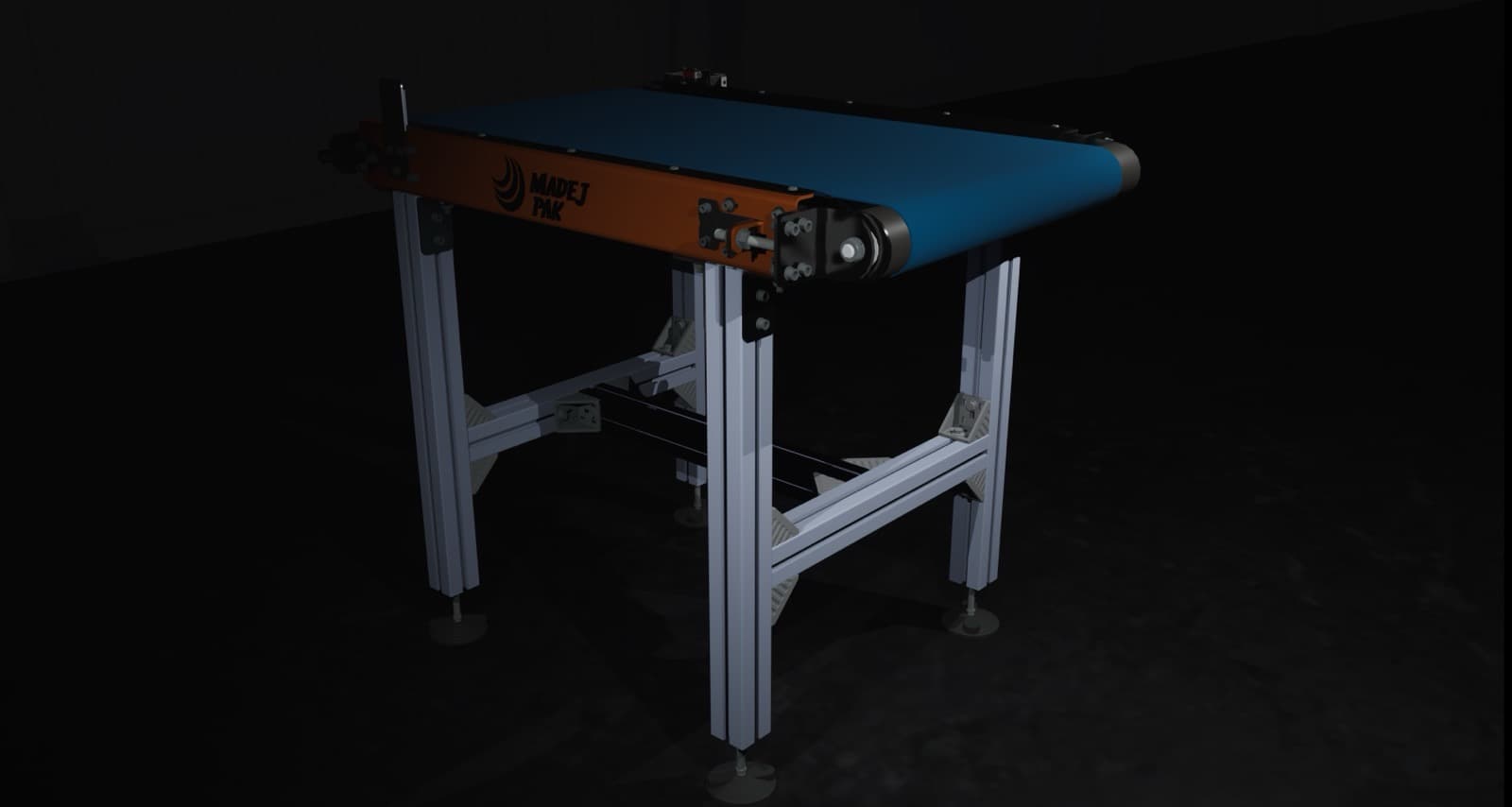 Belt conveyors — visualisation 3