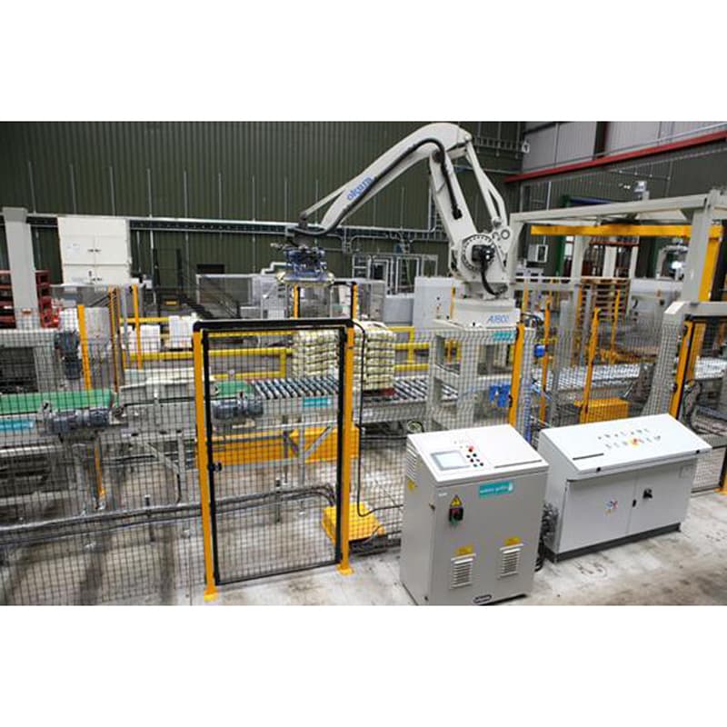 System przenośników i transportu wewnętrznego linii pakującej