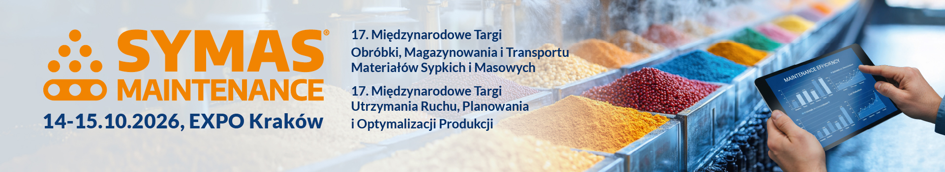 SYMAS & MAINTENANCE 2026 — 14–15 października 2026, EXPO Kraków